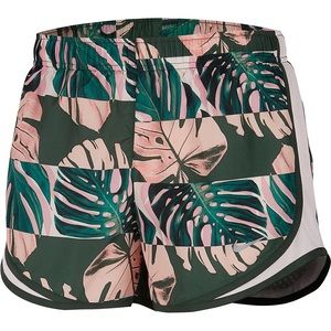 Nike Green and Pink Athletic Shorts